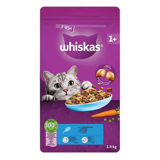 Whiskas Ton Balıklı Kuru Mama 1.4 Kg