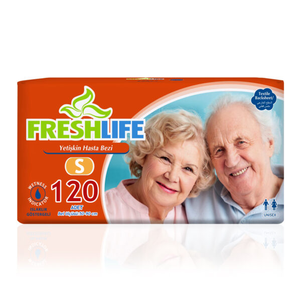 Freshlife Belbantlı Hasta Bezi S-Small Beden 120 Adet