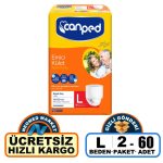 Canped Emici Külot L-Large Beden 60 Adet