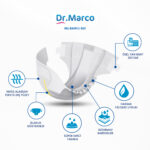Dr. Marco Belbantlı Hasta Bezi M-Medium Beden 90 Adet - Görsel 3