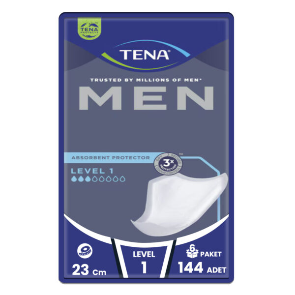 Tena Men Level 1 Erkek Mesane Pedi 144 Adet