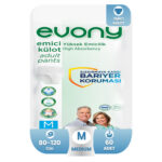 Evony Emici Külot M-Medium Beden 60 Adet