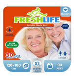 Freshlife Belbantlı Hasta Bezi XL-Extra Large Beden 90 Adet