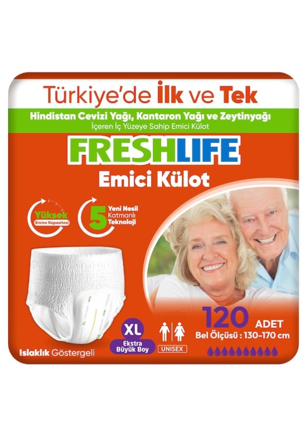 Freshlife Emici Külot XL-Extra Large Beden 120 Adet - Görsel 2