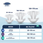 Goodcare Belbantlı Tekstil Yüzey Hasta Bezi XL- Extra Large Beden 120 Adet - Görsel 2