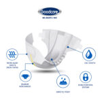 Goodcare Belbantlı Tekstil Yüzey Hasta Bezi XL- Extra Large Beden 120 Adet - Görsel 3