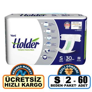 Holder Belbantlı Hasta Bezi S-Small Beden 60 Adet