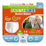 Freshlife Emici Külot M-Medium Beden 60 Adet
