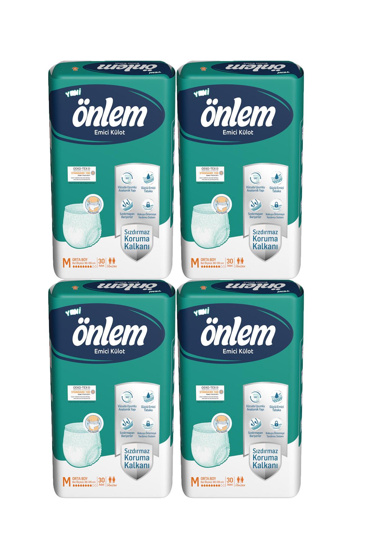 Önlem Emici Külot M-Medium Beden 120 Adet