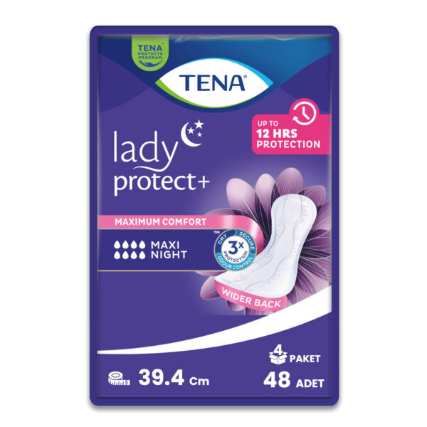 Tena Lady Maxi Night Kadın Mesane Pedi 48 Adet