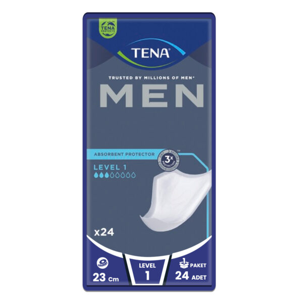 Tena Men Level 1 Erkek Mesane Pedi 24 Adet