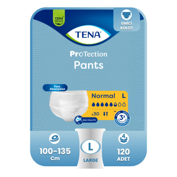 Tena Pants Emici Külot 5.5 Damla L-Large Beden 120 Adet