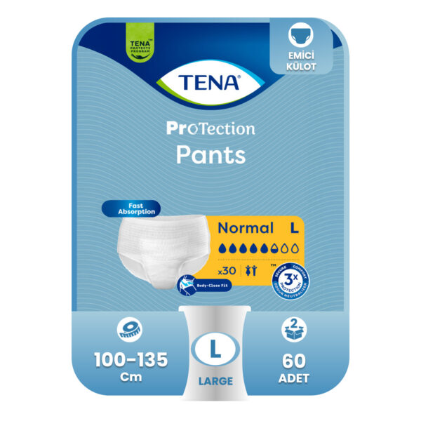 Tena Pants Emici Külot 5.5 Damla L-Large Beden 60 Adet