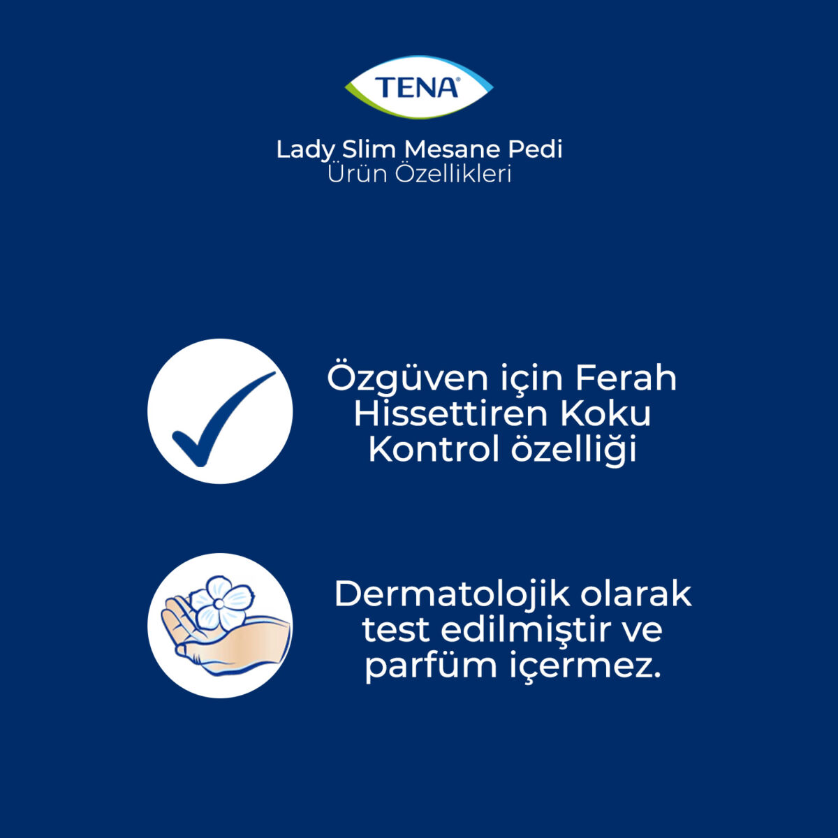 ürün-özellikleri-2 Tena Lady Maxi Night Kadın Mesane Pedi 12 Adet - Görsel 3