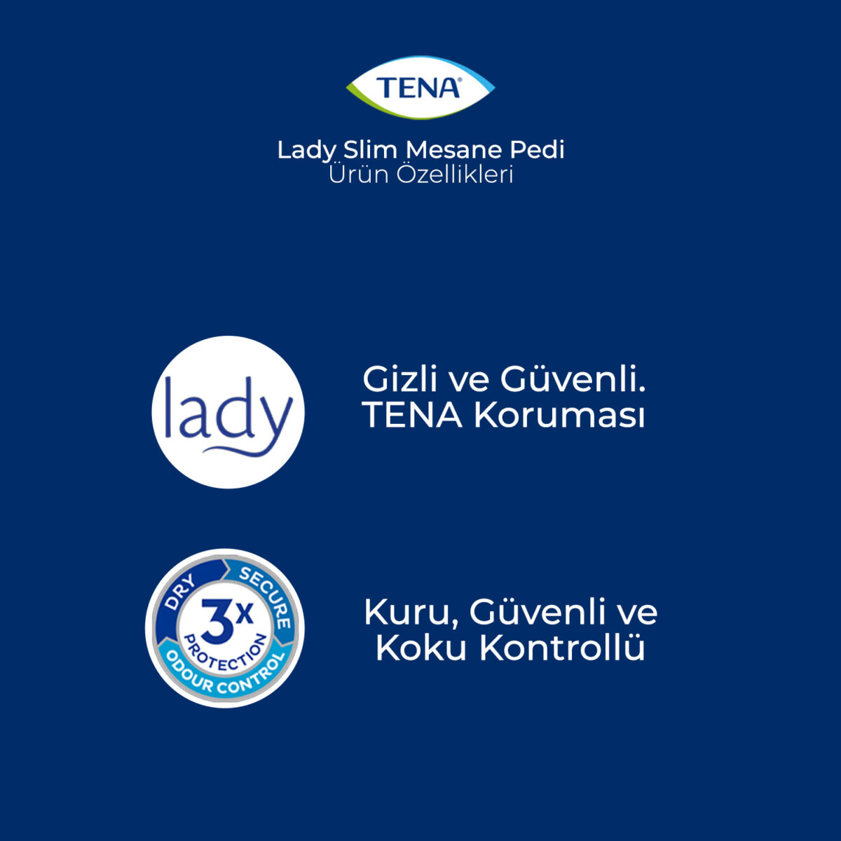 ürün-özellikleri-3 Tena Lady Maxi Night Kadın Mesane Pedi 12 Adet - Görsel 4