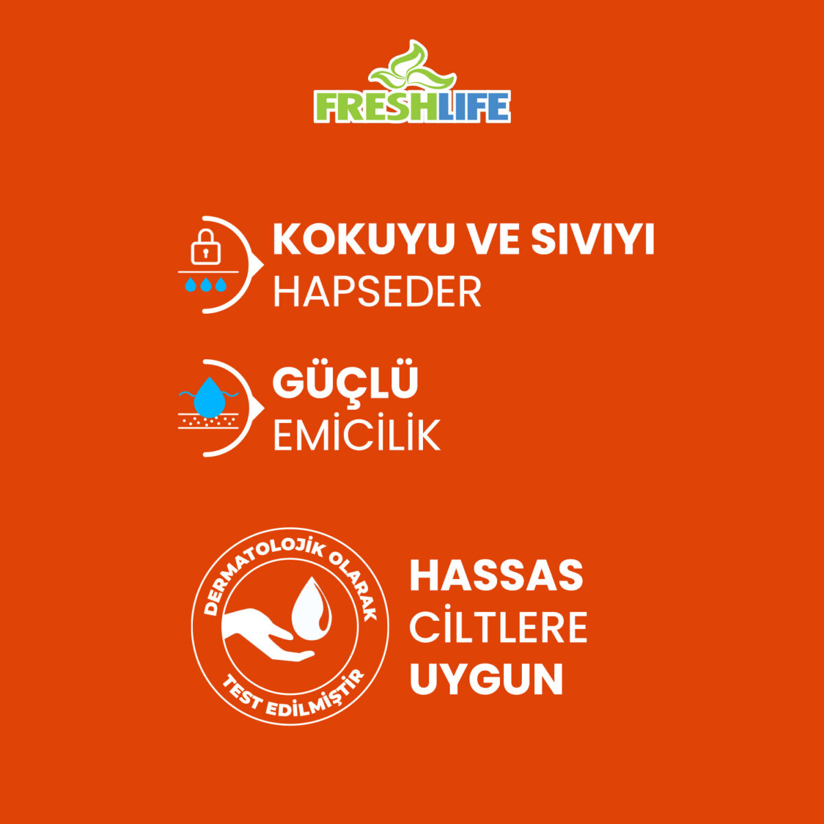 ÜRÜN-ÖZELLİKLERİ Freshlife Yatak Koruyucu Örtü 60x90 Cm 60 Adet - Görsel 3