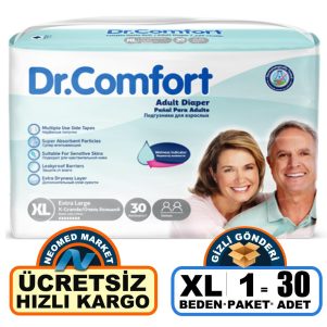 Dr. Comfort Belbantlı Hasta Bezi XL-Extra Large Beden 30 Adet