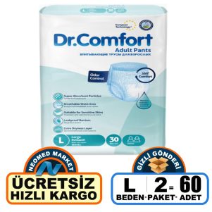 Dr. Comfort Emici Külot L-Large Beden 60 Adet