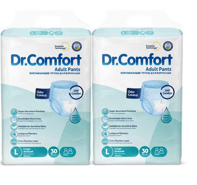 Dr. Comfort Emici Külot L-Large Beden 60 Adet