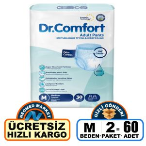 Dr. Comfort Emici Külot M-Medium Beden 60 Adet