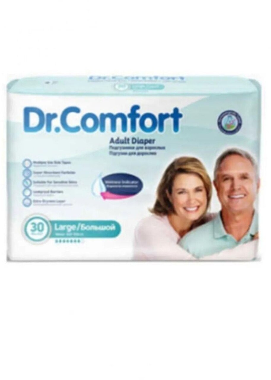 Dr. Comfort Belbantlı Hasta Bezi L-Large Beden 30 Adet