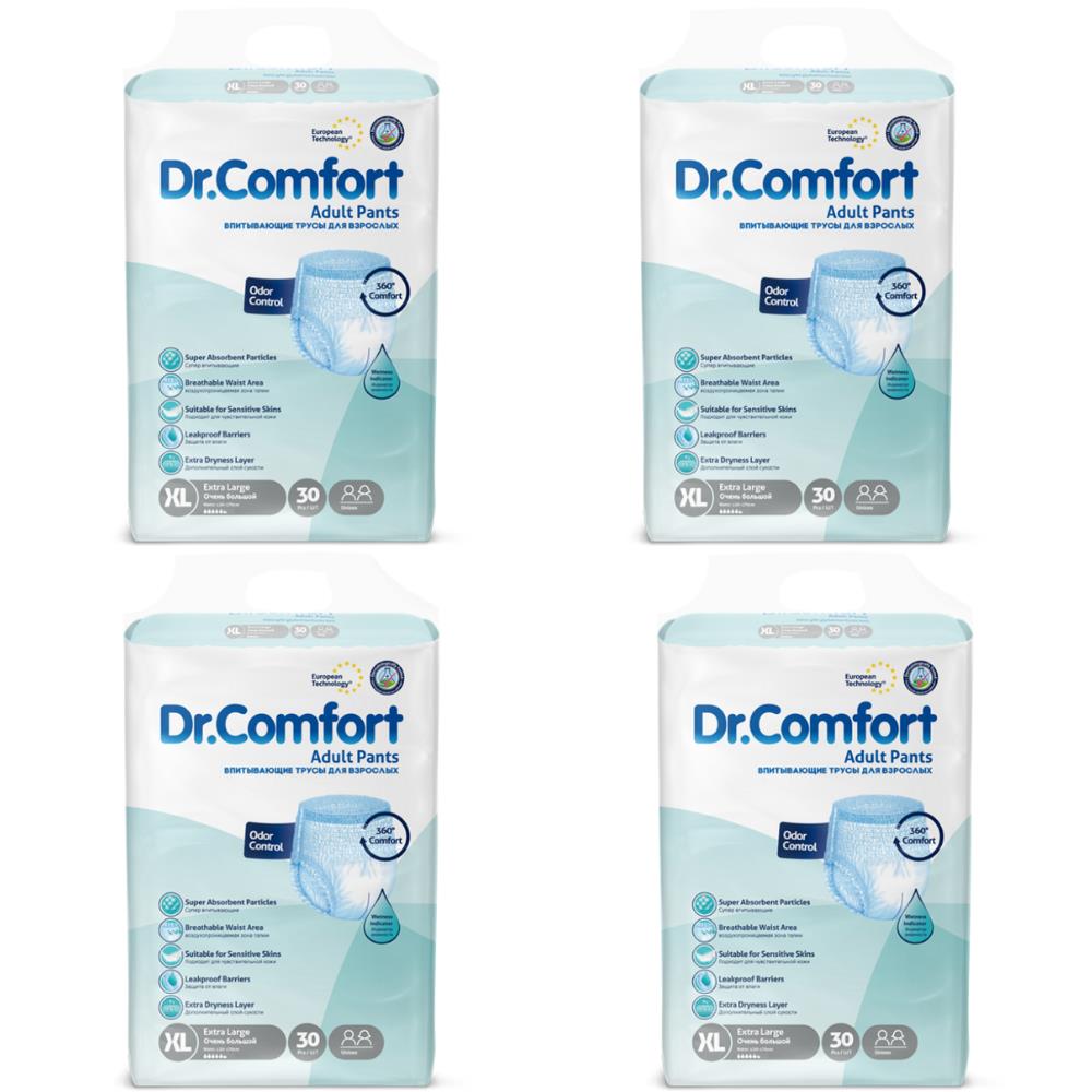 Dr. Comfort Emici Külot XL-Extra Large Beden 120 Adet