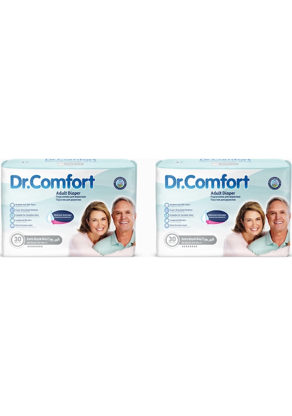 Dr. Comfort Belbantlı Hasta Bezi XL-Extra Large Beden 60 Adet