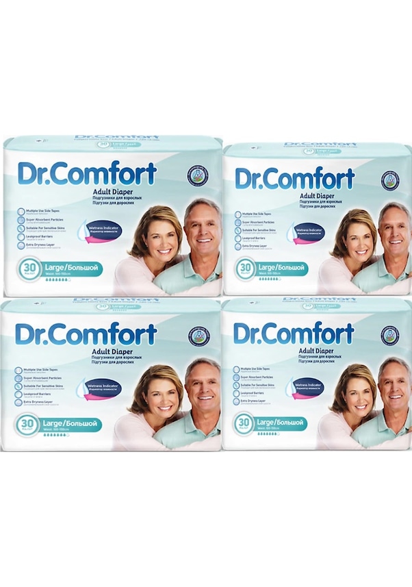 Dr. Comfort Belbantlı Hasta Bezi L-Large Beden 120 Adet
