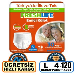 Freshlife Emici Külot L-Large Beden 120 Adet
