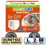 Freshlife Emici Külot L-Large Beden 60 Adet