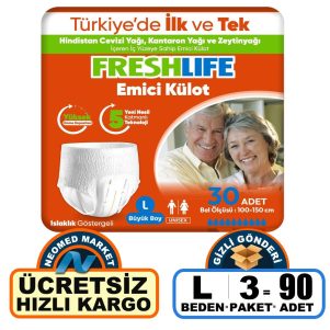 Freshlife Emici Külot L-Large Beden 90 Adet