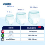 Giggles Emici Külot L-Large Beden 120 Adet - Görsel 2