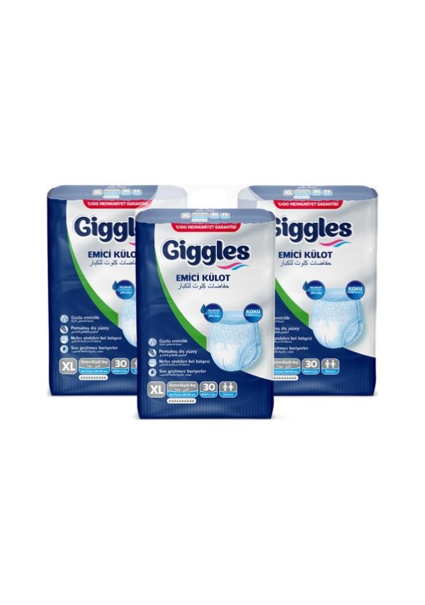 Giggles Emici Külot XL-Extra Large Beden 90 Adet - Görsel 2