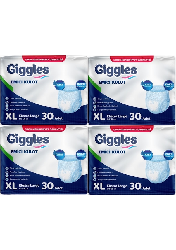 Giggles Emici Külot XL-Extra Large Beden 120 Adet
