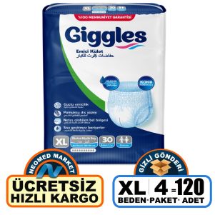 Giggles Emici Külot XL-Extra Large Beden 120 Adet