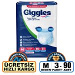 Giggles Emici Külot M-Medium Beden 90 Adet