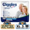 Giggles Belbantlı Hasta Bezi XL-Extra Large Beden 90 Adet
