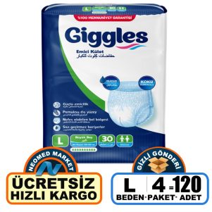 Giggles Emici Külot L-Large Beden 120 Adet