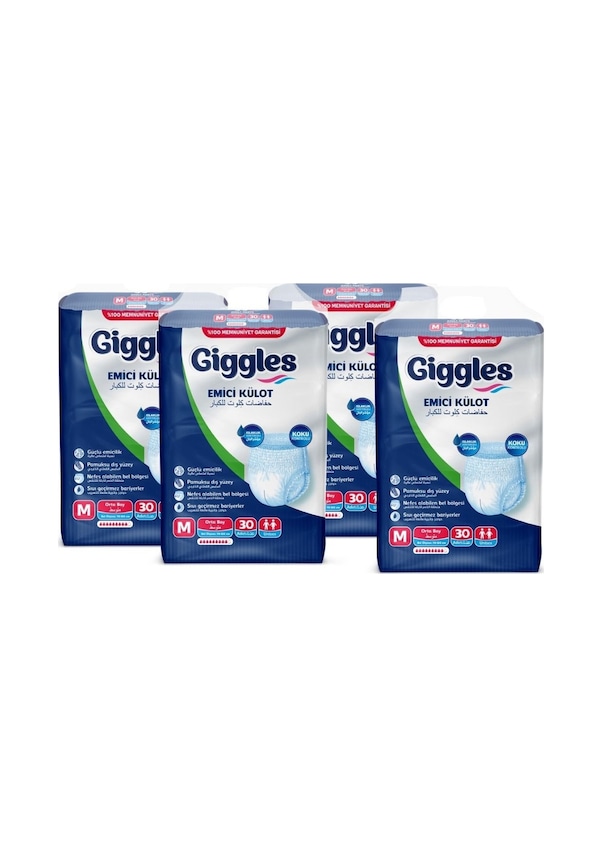 Giggles Emici Külot M-Medium Beden 120 Adet