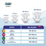 Holder Belbantlı Hasta Bezi XL-Extra Large Beden 120 Adet - Görsel 2