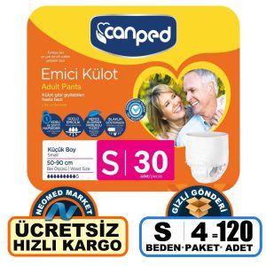 Canped Emici Külot S-Small Beden 120 Adet