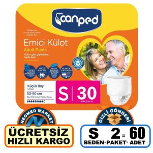 Canped Emici Külot S-Small Beden 60 Adet