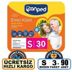 Canped Emici Külot S-Small Beden 90 Adet