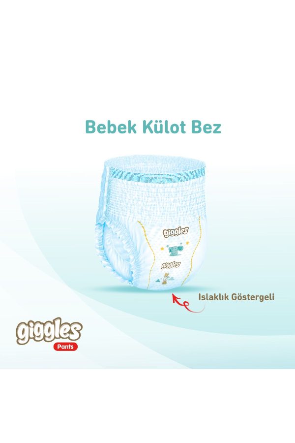 Pants Külotlu Bebek Bezi 3 Numara Midi 170 Adet - Görsel 4