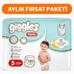 Pants Külotlu Bebek Bezi 5 Numara Junior 120 Adet