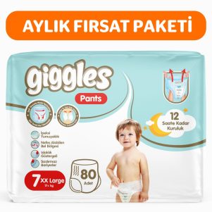 Pants Külotlu Bebek Bezi 7 Numara XXLarge 80 Adet