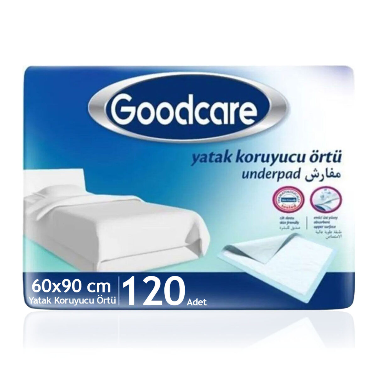Goodcare Yatak Koruyucu Örtü 60x90 Cm 120 Adet - Görsel 1