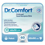 Dr.Comfort Yatak Koruyucu Örtü 60x90 Cm 60 Adet