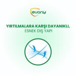 Evony Yatak Koruyucu Örtü 60x90 Cm 120 Adet - Görsel 2