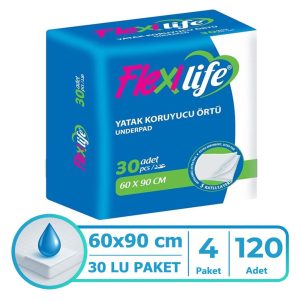 Flexi Lİfe Yatak Koruyucu Örtü 60x90 Cm 120 Adet